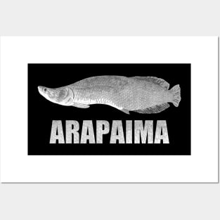 Arapaima Fish - Sea monster Posters and Art